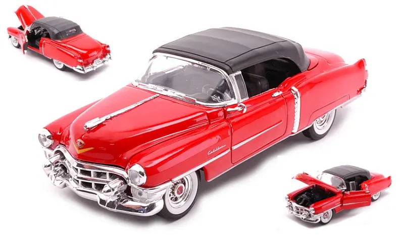 CADILLAC ELDORADO CONVERTIBLE CANOPY CLOSED RED 1