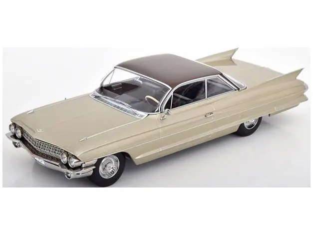 Cadillac Series 62 Coupe DeVille 1961 beige/brown 1