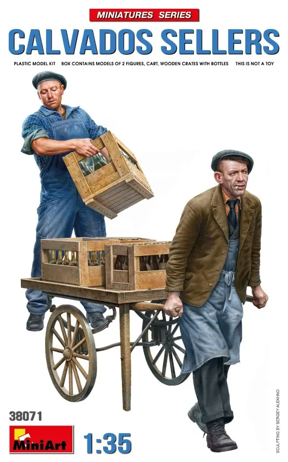 CALVADOS SELLERS (VENDITORI DI BEVANDA ALCOLICA) KIT 1