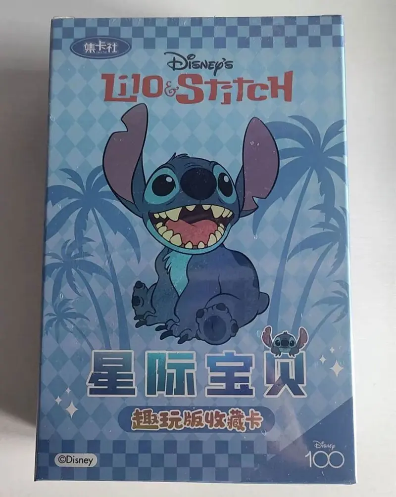 Card.Fun Disney 100 Anniversary Lilo Stitch Collection Card Sealed 1 Box 5 Pack
