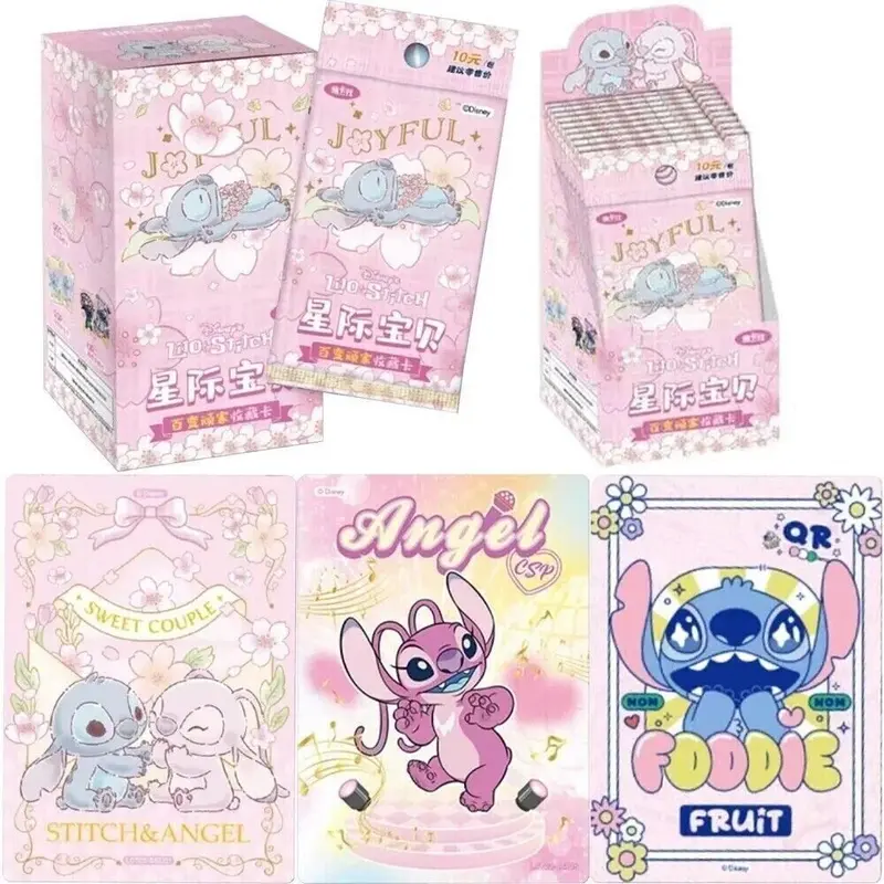 Card Fun Lilo Stitch Anime Disney Joyful Collection Trading Cards CCG Box New
