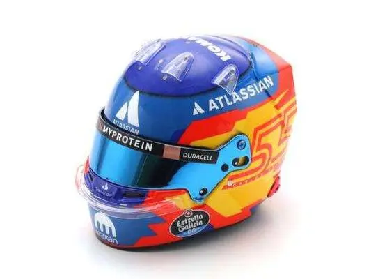 Carlos Sainz 2025 Helmet Williams Racing 1