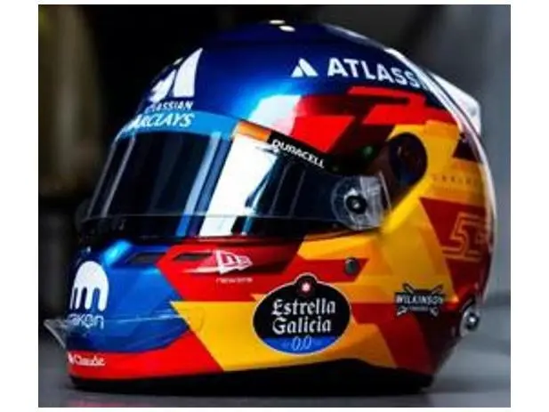 Carlos Sainz F1 2026 Helmet 1