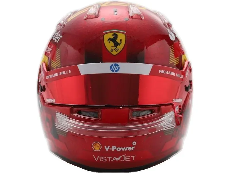 Carlos Sainz F1 Abu Dhabi GP 2024 Helmet 1