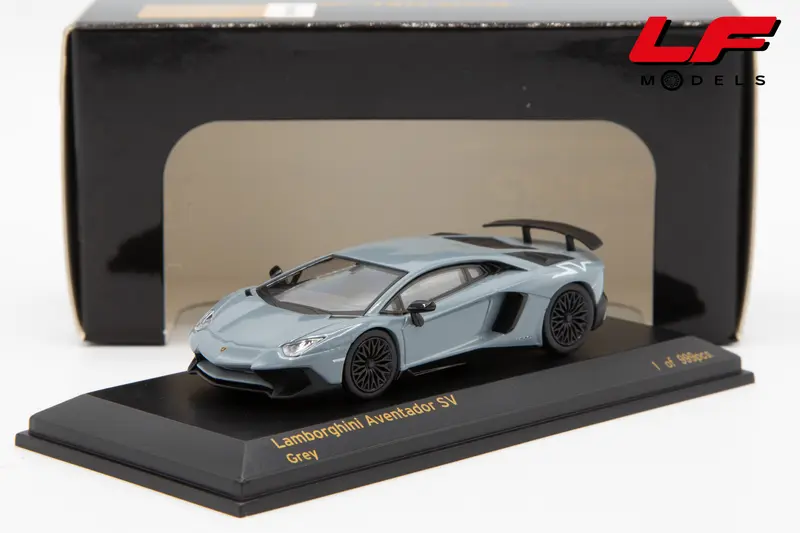 CARNEL LAMBORGHINI AVENTADOR SV GREY LIMITED 999PCS 1