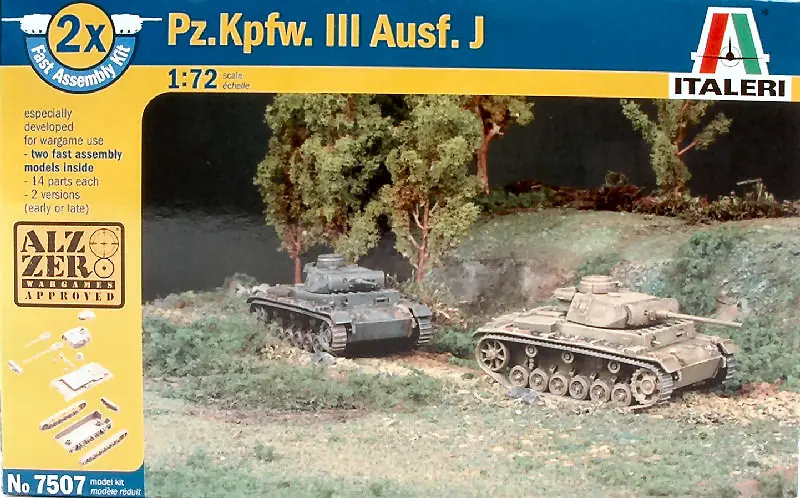 CARRO ARMATO PZ KPFW AUSF J KIT 1