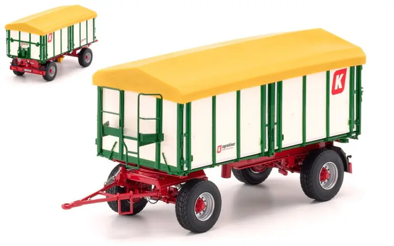 CARRO RACCOLTA KROGER TWO-AXLE THREE-WAY TIPPER HKD 302 1