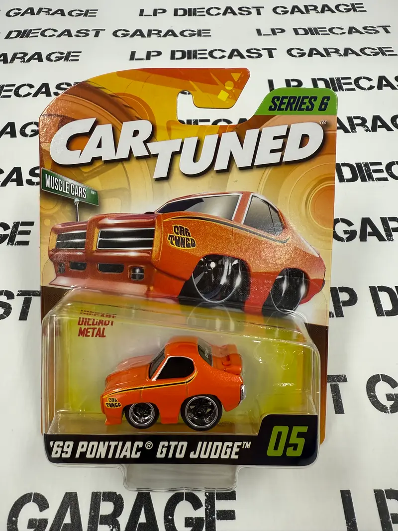 CARTUNED '69 Pontiac GTO Judge Orange 1