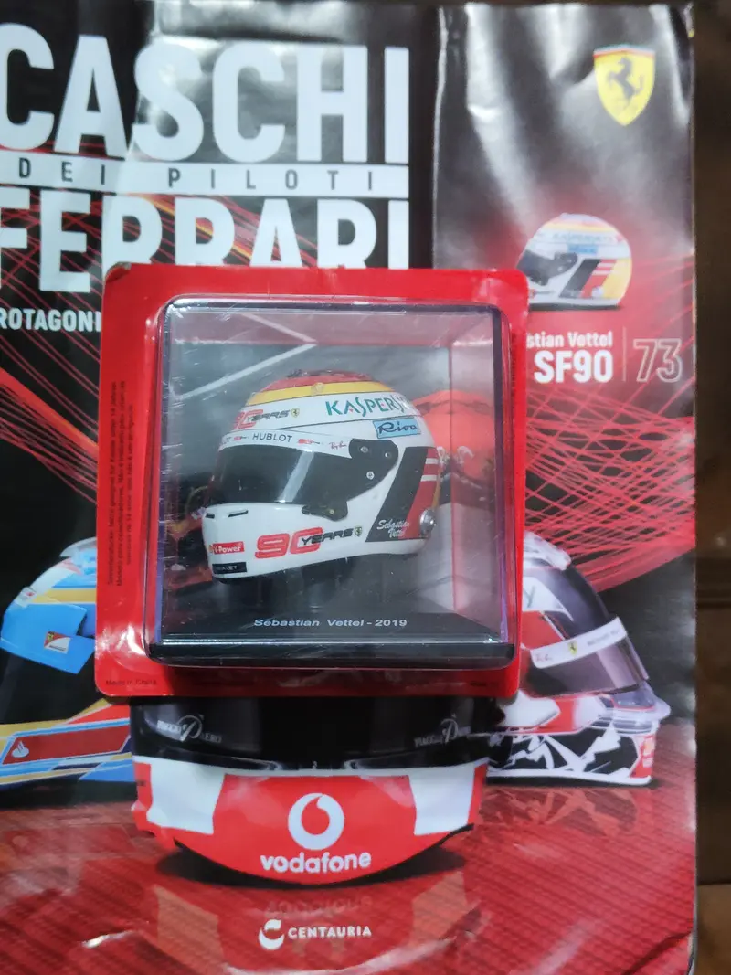 Caschi Ferrari - Sebastian Vettel del 2019