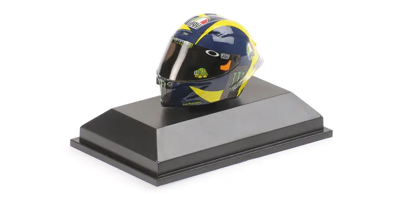 CASCO AGV VALENTINO ROSSI MOTOGP 2018 - 1/8 - Minichamps