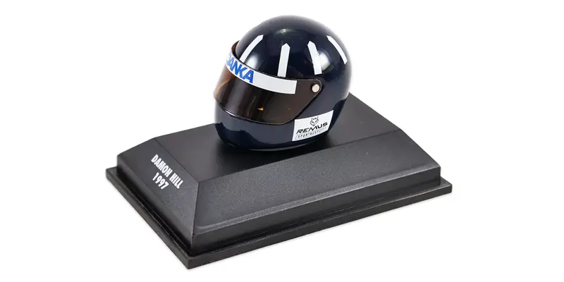 CASCO HELMET D. HILL 1997 - 1/8 - Minichamps