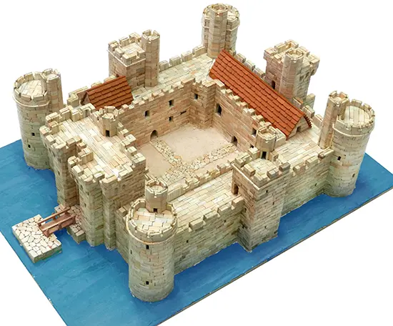CASTELLO DI BODIAM SEC.XIV PCS 5850 SCALA 1