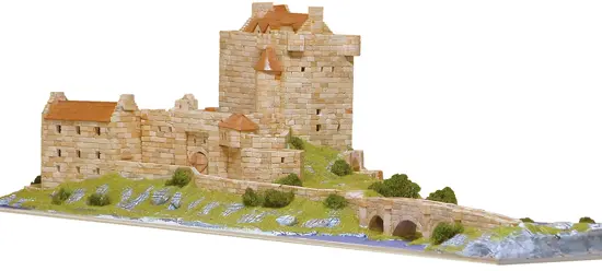 CASTELLO DI EILEAN DONAN SCOTLAND SEC.XIV PCS 588 KIT 1