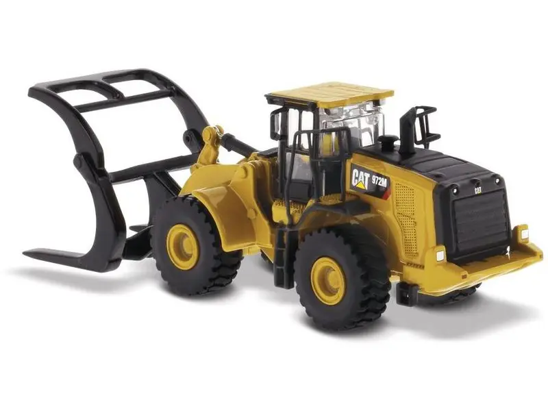 CAT 972M WL Wheel Loader w/ Log Fork 1