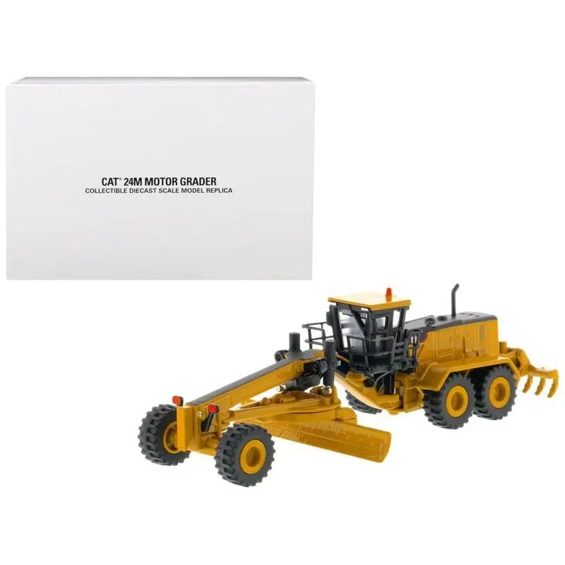 CAT Caterpillar 24M Motor Grader "Elite Series" 1/125 Diecast Model by Diecast Masters