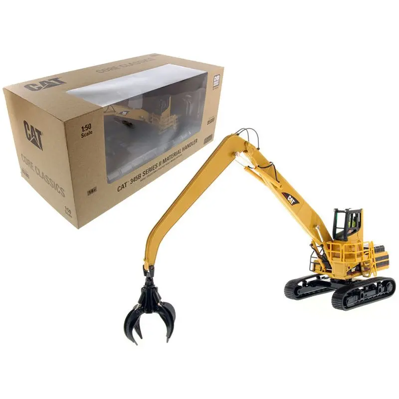 CAT Caterpillar 345B Series II Material Handler with Operator and Tools "Core Classic Series" 1/50 Diecast Model by Diecast Masters