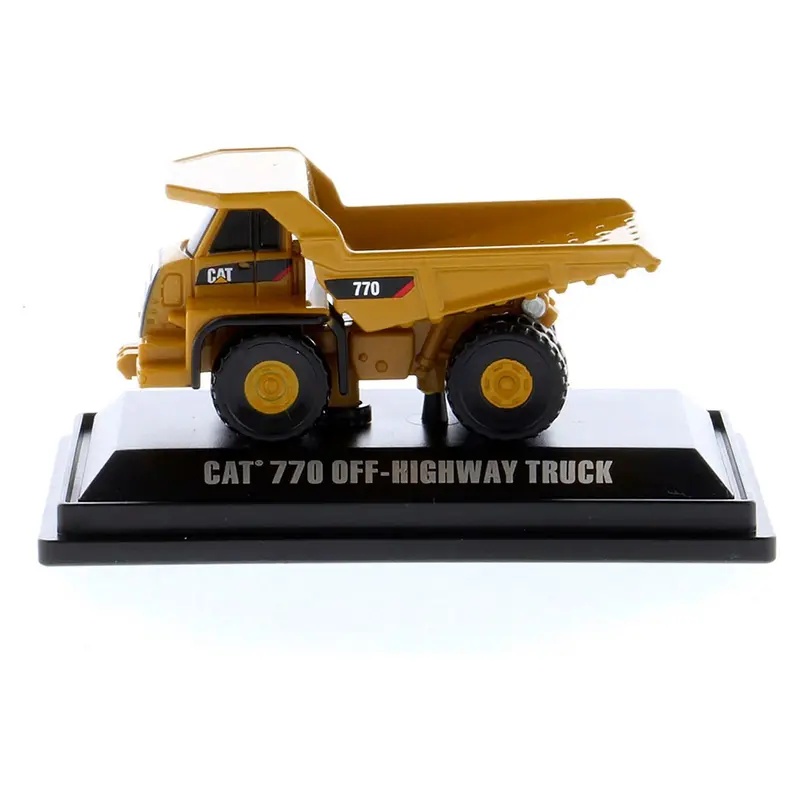 CAT Caterpillar 770 Off–Highway Truck Yellow "Micro-Constructor" Series Diecast Model by Diecast Masters
