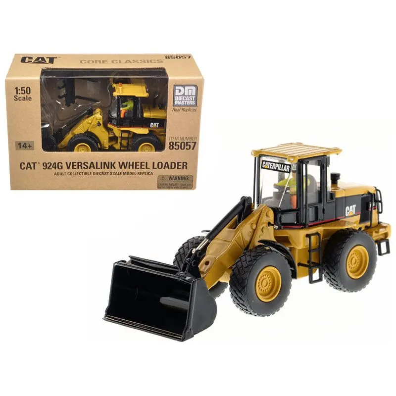CAT Caterpillar 924G Versalink Wheel Loader with Work Tools with Operator "Core Classics Series" 1/50 by Diecast Masters