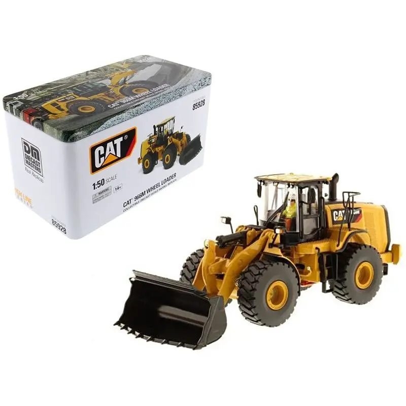 CAT Caterpillar 966M Wheel Loader with Operator "High Line Series" 1/50 Diecast Model  by Diecast Masters