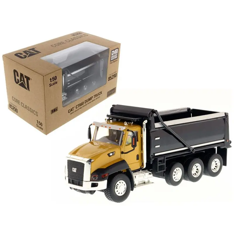 CAT Caterpillar CT660 Dump Truck with Operator "Core Classics Series" 1/50 Diecast Model by Diecast Masters