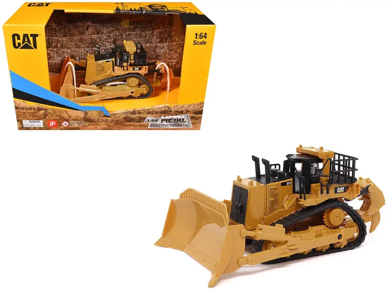 CAT Caterpillar D11T Dozer Yellow 1/64 Diecast Model by Diecast Masters