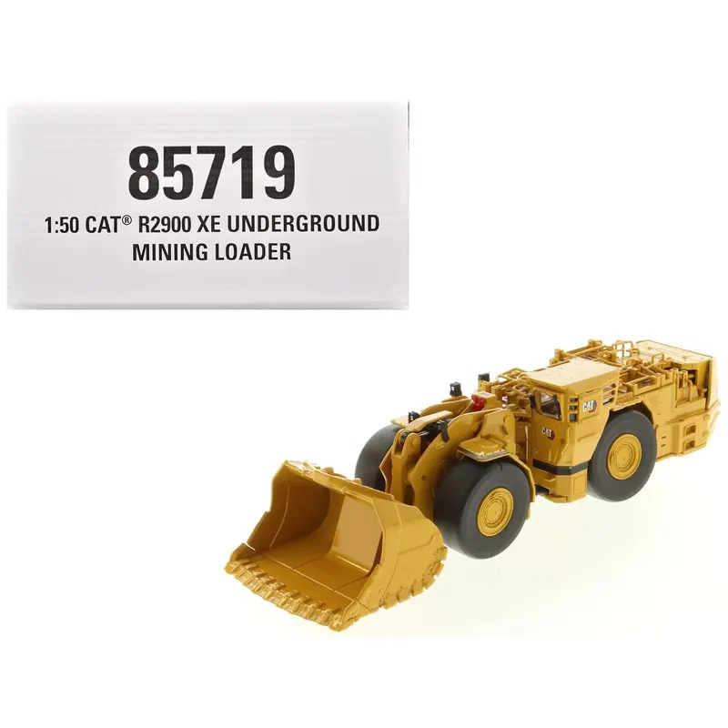 CAT Caterpillar R2900 XE Underground Mining Loader Yellow "High Line Series" 1/50 Diecast Model by Diecast Masters