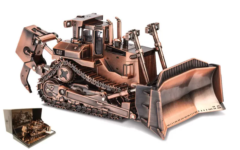 CAT D11T TRACK TYPE TRACTOR COPPER FINISH 1