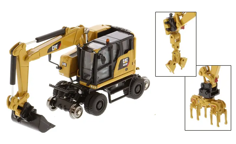 CAT M323F RAILROAD WHEELED 1