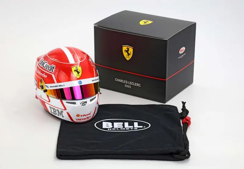 Charles Leclerc 2025  Helmet Ferrari - 1