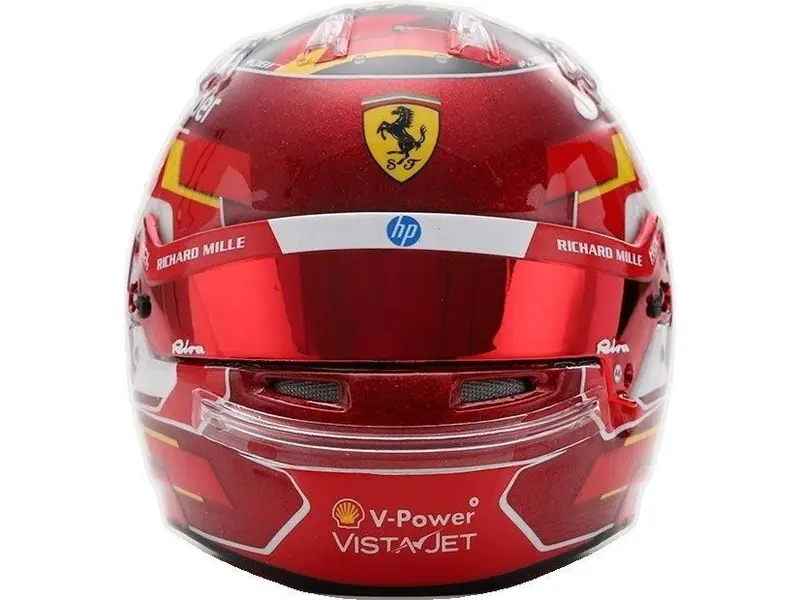 Charles Leclerc F1 Abu Dhabi GP 2024 Helmet 1