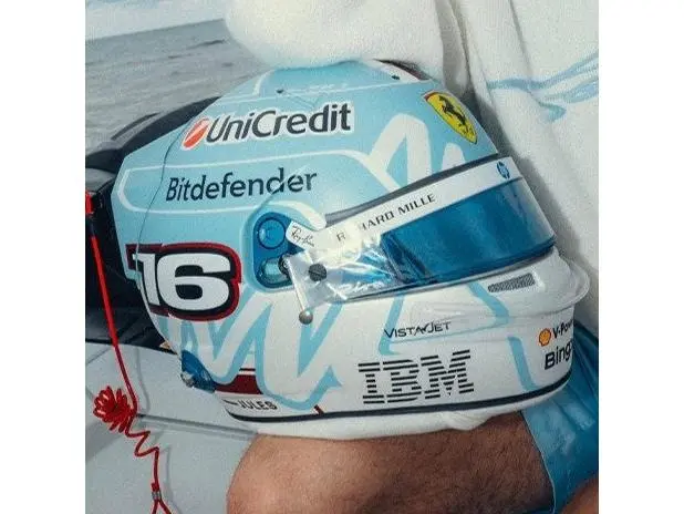 Charles Leclerc F1 Miami GP 2026 Helmet 1