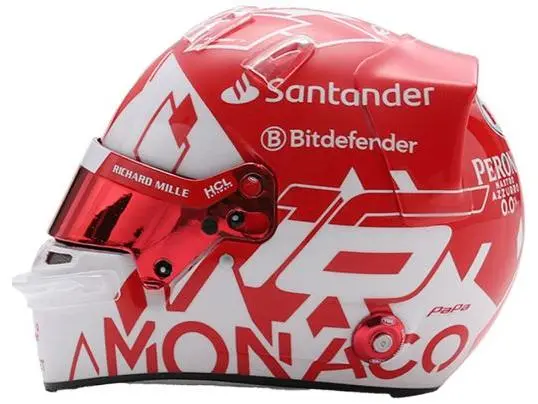 Charles Leclerc F1 Monaco GP 2024 Helmet 1