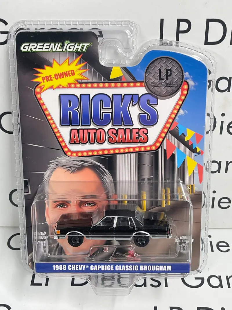 CHASE GREENLIGHT 1988 Chevrolet Caprice Classic Black LP Exclusive 1