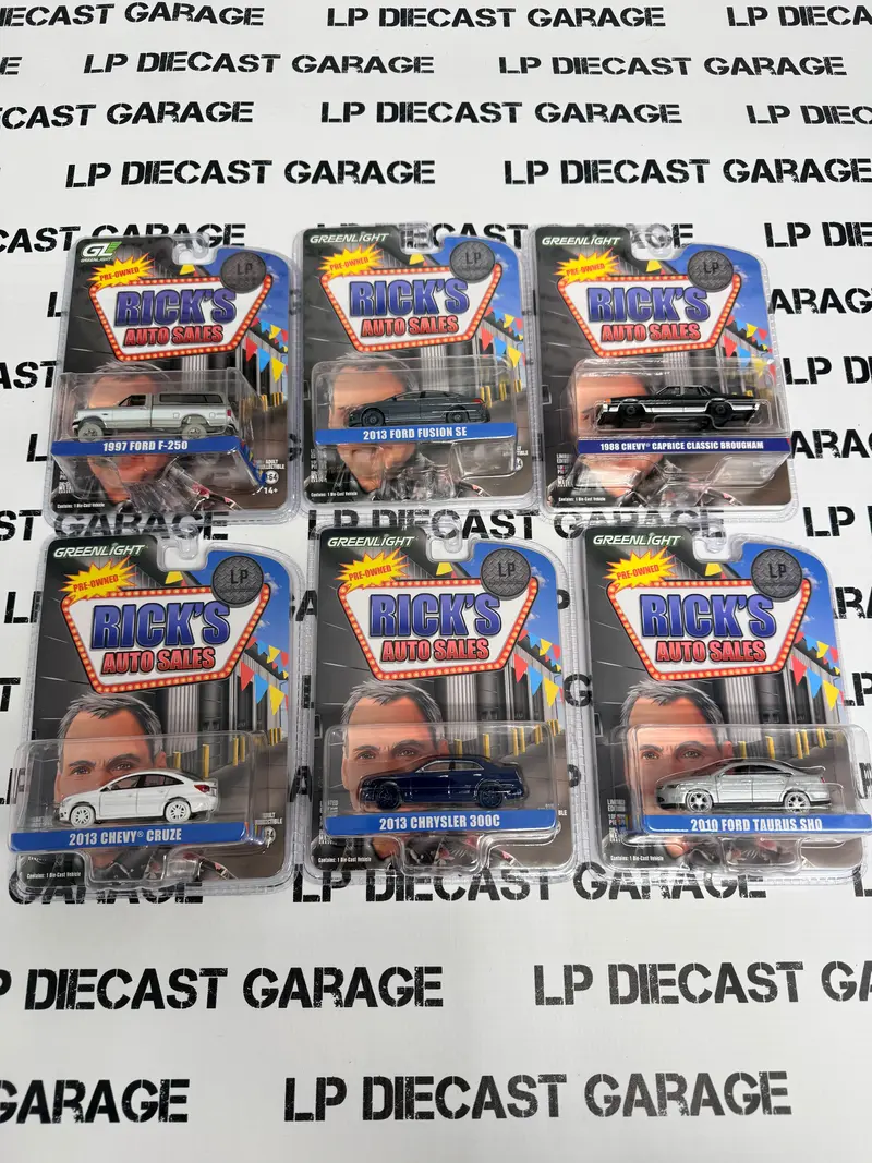 CHASE GREENLIGHT Complete Set of 6 LP Exclusives 1