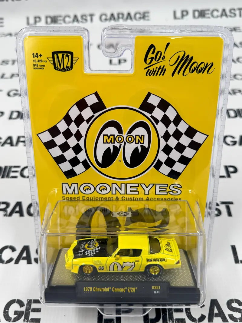 CHASE M2 1979 Chevrolet Camaro Z/28 Yellow Mooneyes 1