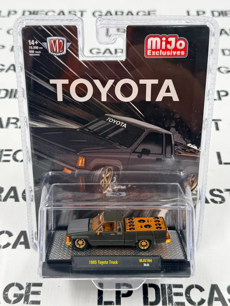 CHASE M2 1985 Toyota Pickup Lowered Dark Gray Street Truck 1