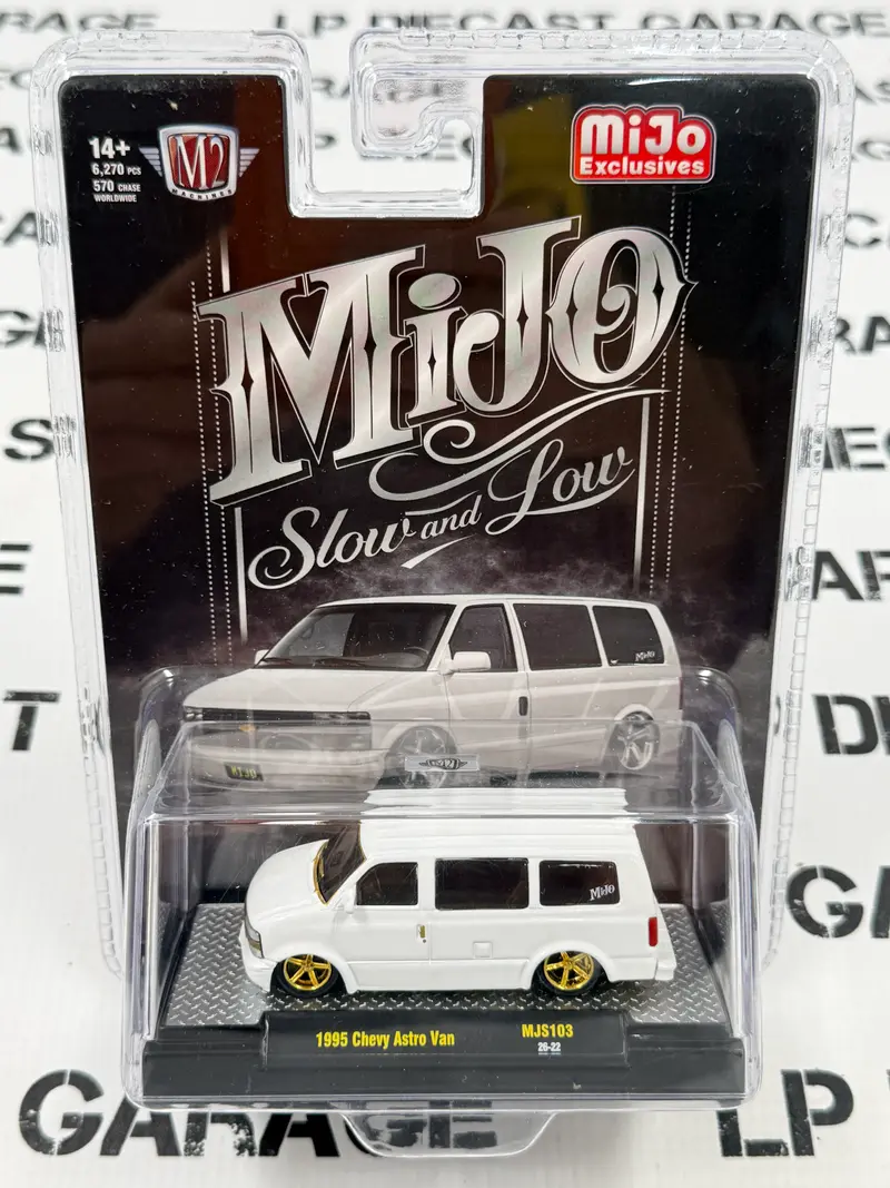 CHASE M2 1995 Chevy Astro Van White Low Rider 1