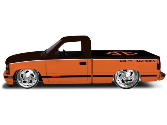 Chevrolet 454 SS Pick-Up 1993 Harley Davidson black/orange 1