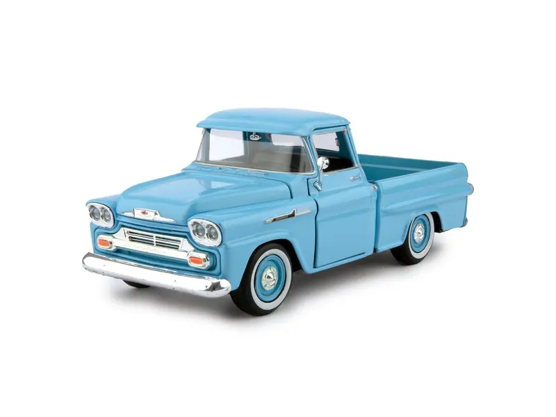 Chevrolet Apache Fleetside 1958 blue 1