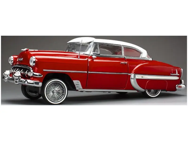Chevrolet Bel Air Hard Top Coupe Lowrider Red 1954 (w/Movable Suspension) 1