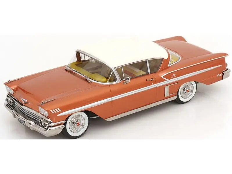 Chevrolet Bel Air Impala Coupe 1958 Copper Metallic/Cream 1