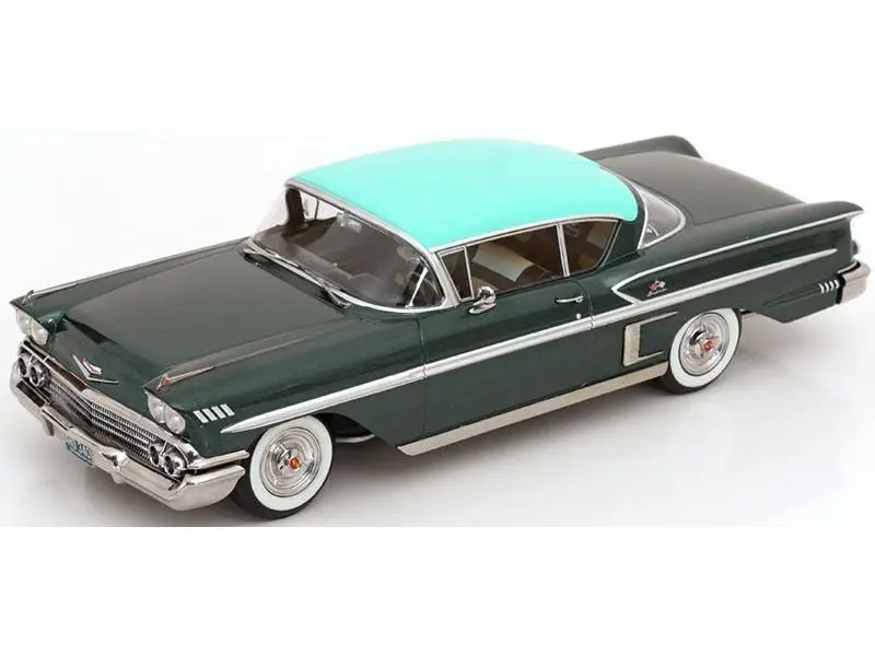 Chevrolet Bel Air Impala Coupe 1958 Dark Green Metallic/Green 1