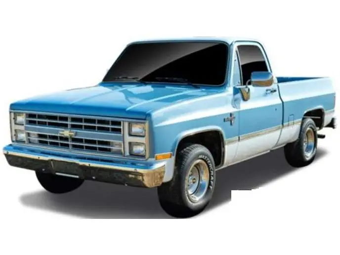 Chevrolet C10 1986 Blue/White 1