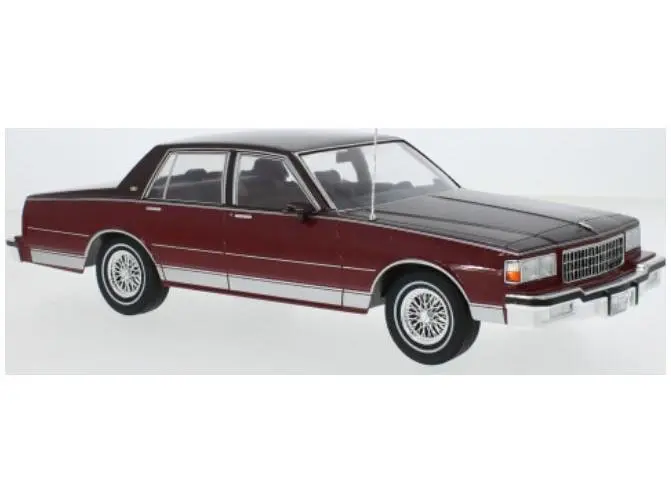 Chevrolet Caprice 1987 Metallic Red + Metallic Dark Red 1