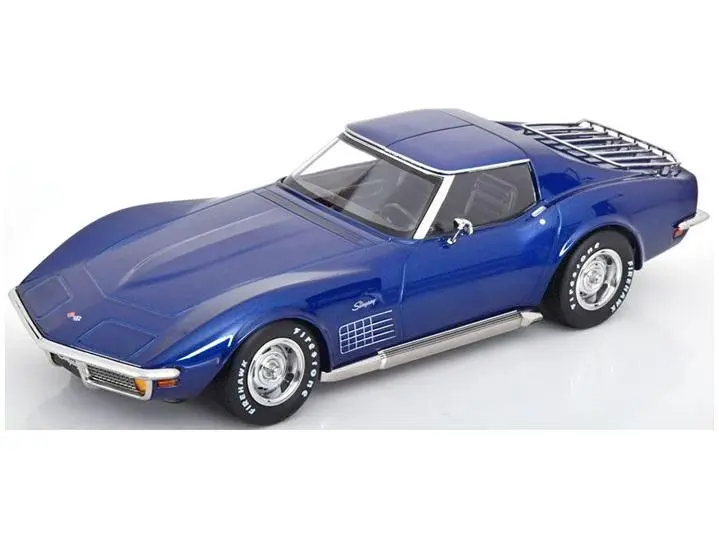 Chevrolet Corvette C3 1972 Blue Metallic 1