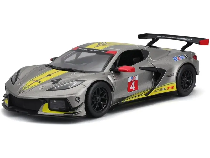 Chevrolet Corvette C8R 2020 Grey/Yellow #4 1