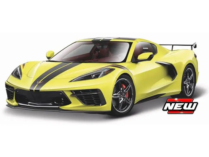 Chevrolet Corvette Stingray 2020 yellow 1
