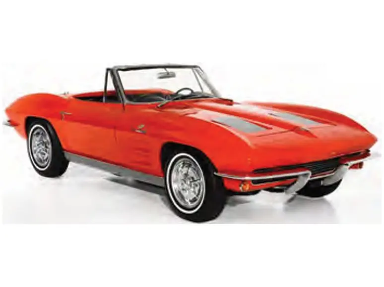 Chevrolet Corvette Stingray Cabriolet 1963 Riverside Red 1