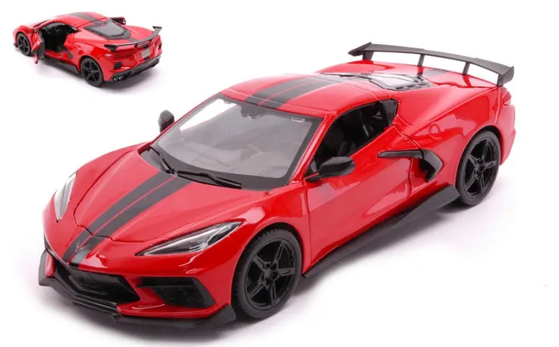CHEVROLET CORVETTE STINGRAY COUPE' HIGH WING 2020 RED 1