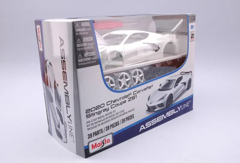 CHEVROLET CORVETTE STINGRAY COUPE' Z51 2020 WHITE KIT 1
